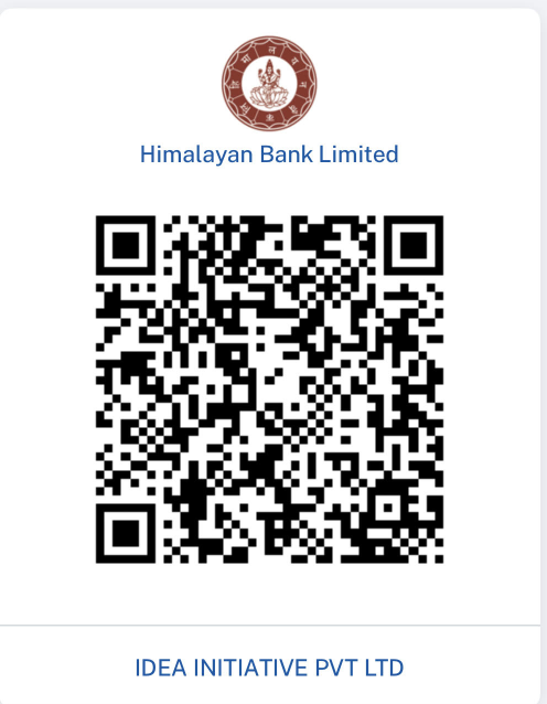 Himalayan Bank donation QR code